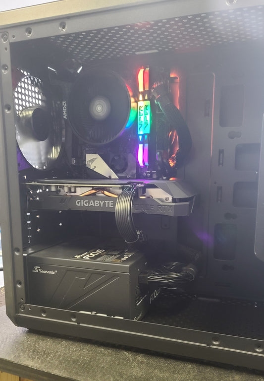 Ordinateur custom ryzen 3 3200g, 16gb, 1tb nvme, rtx 2060 oc 6gb