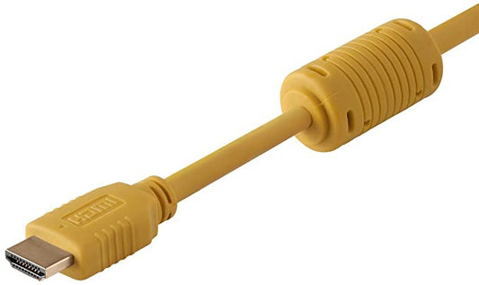 Monoprice Select Series Câble HDMI haut débit de 0,9 m compatible Ethernet, 3D, 4K et retour audio, jaune