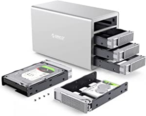 ORICO – Station d'accueil pour disque dur de Type C, 4 baies 3549C3, série 35, 10Gbps, avec fonction Raid, pour boîtier de 2.5 ou 3.5 pouces