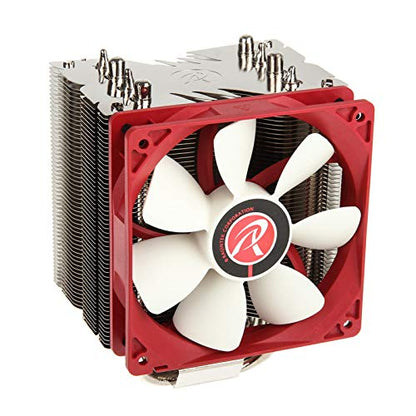 RAIJINTEK Themis Evo Refroidisseur de processeur Rouge/blanc 120 mm
