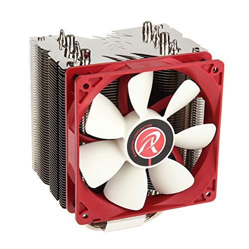 RAIJINTEK Themis Evo Refroidisseur de processeur Rouge/blanc 120 mm