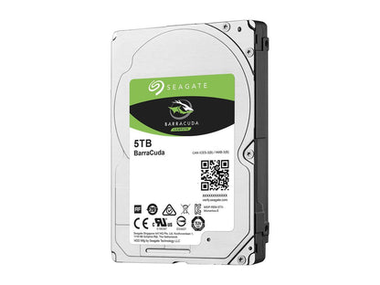 Seagate BarraCuda ST5000LM000 Disque dur interne SATA 6 Go/s 5400 tr/min 128 Mo de cache pour ordinateur de bureau 5 To