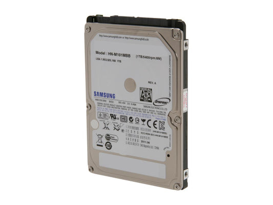 Samsung ST1000LM024 HN-M101MBB/AS2 F/W : 2BA30001 Seagate 1 To