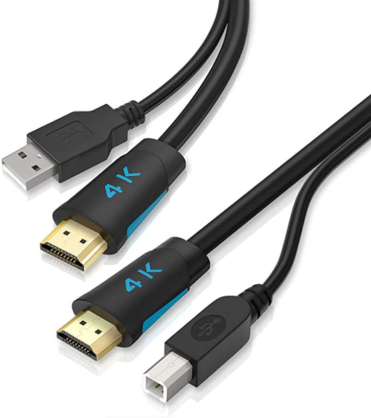 Tesmart câble HDMI+USB 1.5 mètre