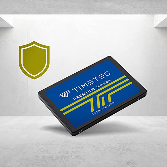 Timetec Disque SSD 3D NAND TLC SATA III 1 To 6 Go/s 6 Go/s 7 mm 800 TBW Vitesse de lecture jusqu'à 550 Mo/s SLC Cache Performance Boost Disque SSD interne pour PC de bureau et ordinateur portable (1 To)