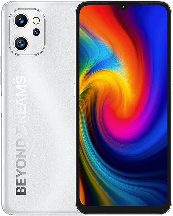 UMIDIGI F3 5G Téléphones portables débloqués Canada, smartphone Android 12, 8 Go de RAM/128ROM NFC Android, grand écran HD Octa-core 6,7", 48 MP + 16 MP + 5 MP AI Triple caméra, batterie 5150 mAh