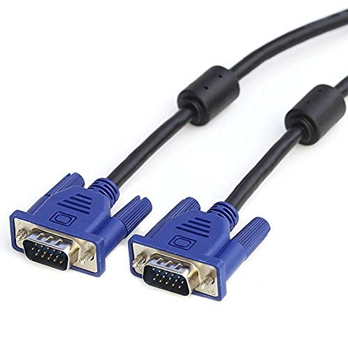 axGear Câble VGA mâle vers mâle M/M pour PC TV LCD LED Vidéoprojecteur 6F 1,8 m (usagé)