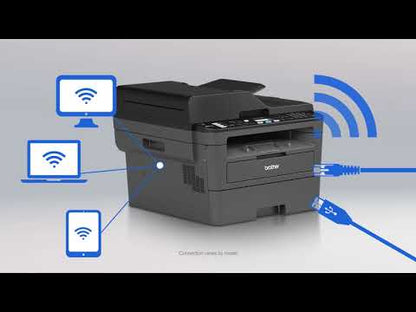 Brother DCP-L2550DW Imprimante laser monochrome tout-en-un compatible mobile (USAGÉ)